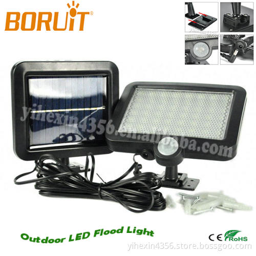 New Brand EHG0468 Solar Energy Motion Sensor Light Outdoor LED Flood Light
